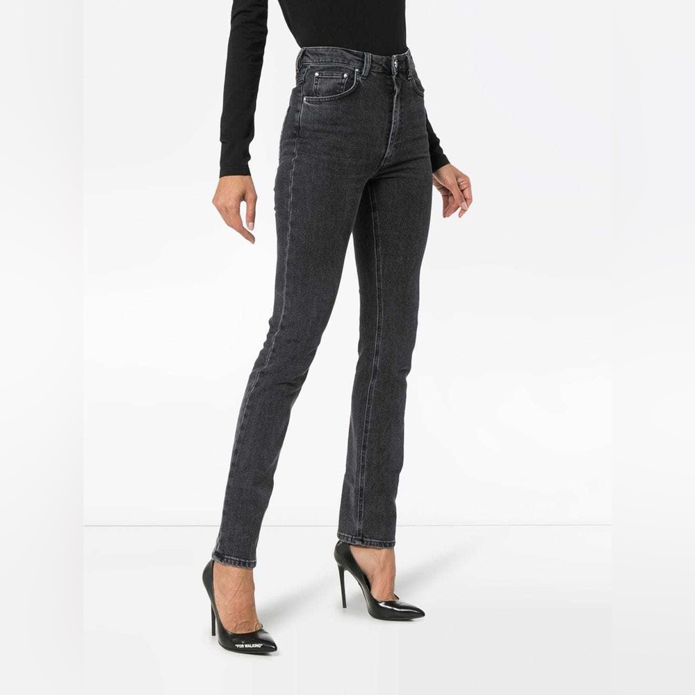 Toteme Washed Black Slim Jeans